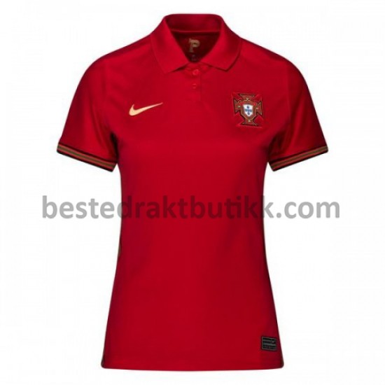 Fotballdrakter Portugal Hjemmedraktsett Euro 2020 til Dame
