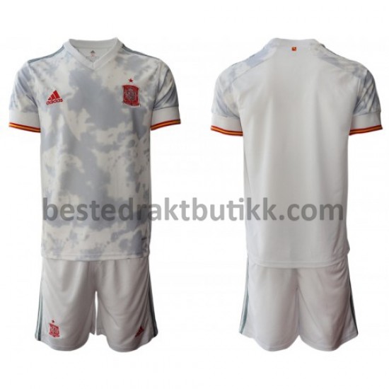 Fotballdrakter Spania Bortedraktsett Euro 2020 til Barn