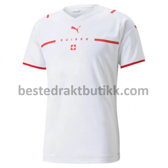 Fotballdrakter Sveits Bortedraktsett 2021-2022 til Herre