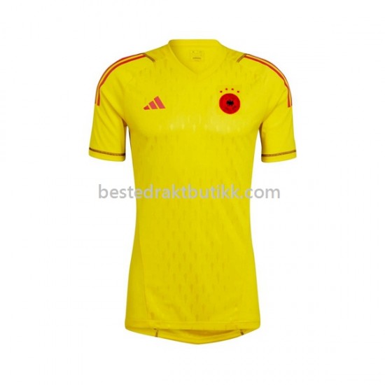 Fotballdrakter Tyskland Keeper Bortedraktsett Fotball-VM 2022 Kortermet til Herre