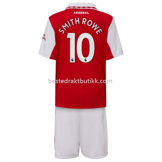 Fotballdrakter Arsenal Smith Rowe 10 Hjemmedraktsett 2022-2023 til Barn