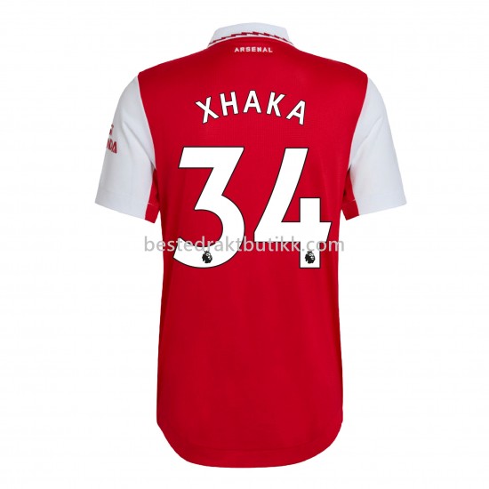 Fotballdrakter Arsenal Xhaka 34 Hjemmedraktsett 2022-2023 til Herre