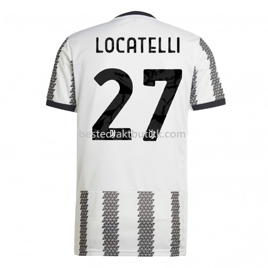 Fotballdrakter Juventus Locatelli 27 Hjemmedraktsett 2022-2023 til Herre