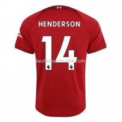 Fotballdrakter Liverpool Henderson 14 Hjemmedraktsett 2022-2023 til Herre