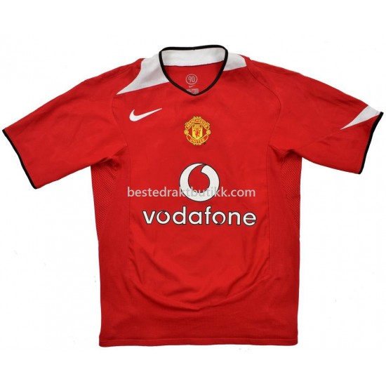 Fotballdrakter Manchester United Hjemmedraktsett 2004-2006 til Herre