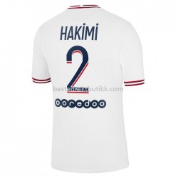 Fotballdrakter Paris Saint-Germain Hakimi 2 Fjerdedraktsett 2021-2022 til Herre