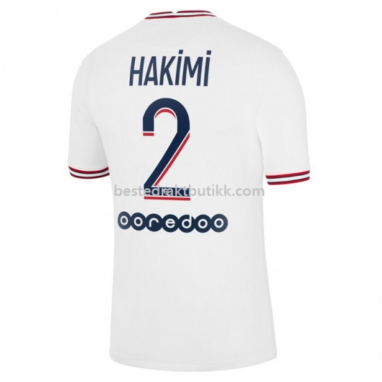 Fotballdrakter Paris Saint-Germain Hakimi 2 Fjerdedraktsett 2021-2022 til Herre