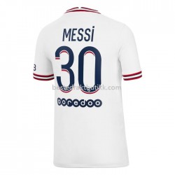 Fotballdrakter Paris Saint-Germain Lionel Messi 30 Fjerdedraktsett 2021-2022 til Herre