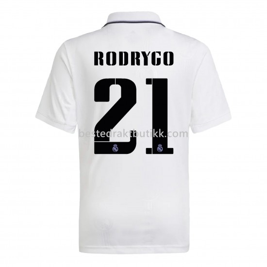 Fotballdrakter Real Madrid Rodrygo 21 Hjemmedraktsett 2022-2023 til Herre