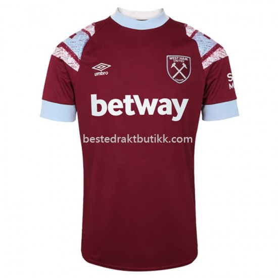 Fotballdrakter West Ham United Hjemmedraktsett 2022-2023 til Herre