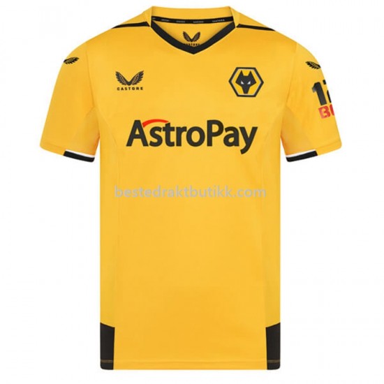 Fotballdrakter Wolverhampton Wanderers Hjemmedraktsett 2022-2023 til Herre
