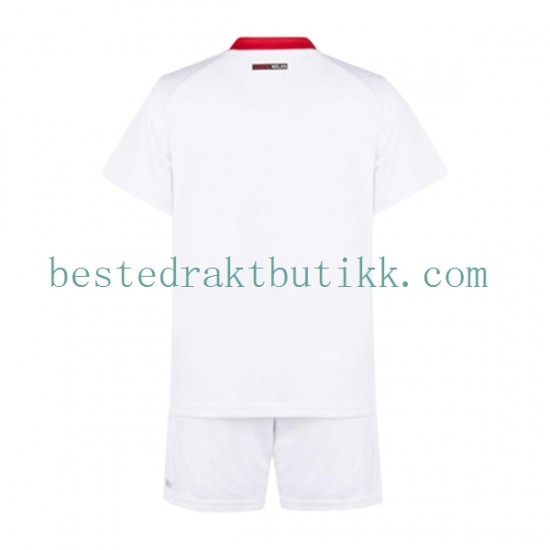 Fotballdrakter AC Milan Bortedraktsett 2022-2023 Kortermet til Barn