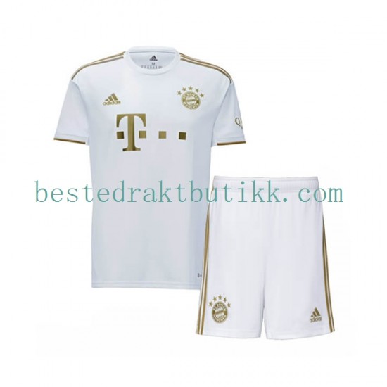 Fotballdrakter FC Bayern München Bortedraktsett 2022-2023 Kortermet til Barn