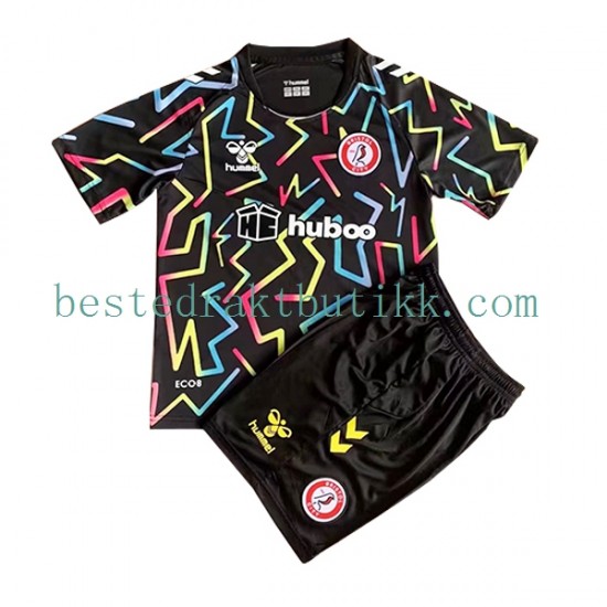 Fotballdrakter Bristol City Keeper Hjemmedraktsett 2022-2023 Kortermet til Barn