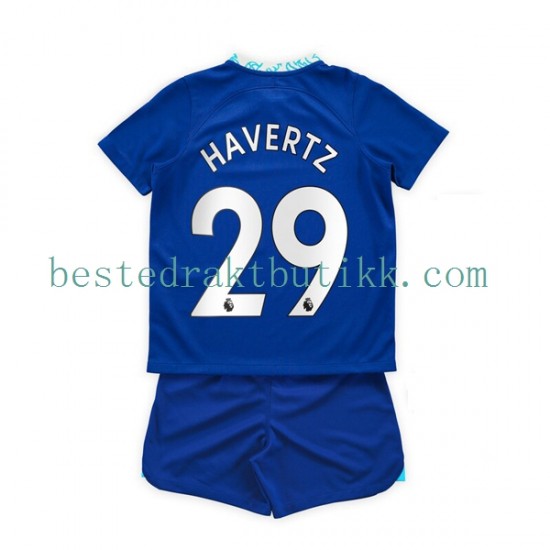 Fotballdrakter Chelsea Kai Havertz 29 Hjemmedraktsett 2022-2023 Kortermet til Barn