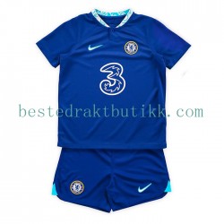 Fotballdrakter Chelsea Hjemmedraktsett 2022-2023 Kortermet til Barn