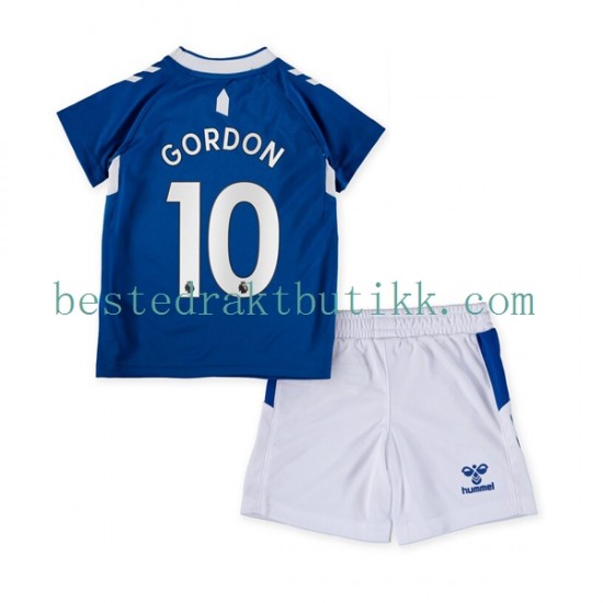 Fotballdrakter Everton FC Gordon 10 Hjemmedraktsett 2022-2023 Kortermet til Barn