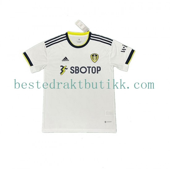 Fotballdrakter Leeds United Hjemmedraktsett 2022-2023 Kortermet til Herre