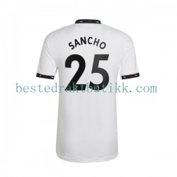 Fotballdrakter Manchester United Jadon Sancho 25 Bortedraktsett 2022-2023 Kortermet til Herre