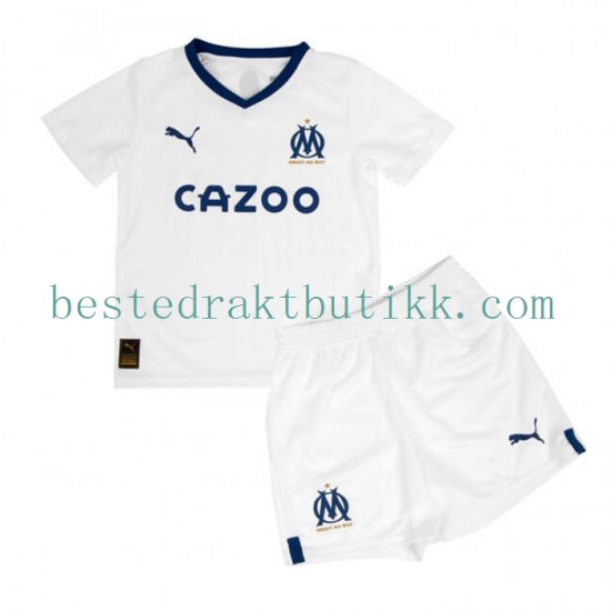 Fotballdrakter Olympique de Marseille Hjemmedraktsett 2022-2023 Kortermet til Barn