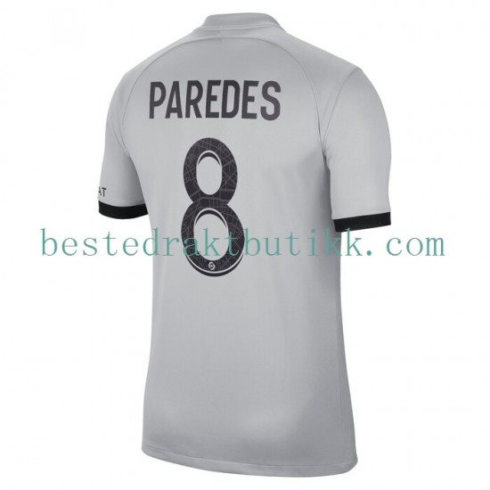Fotballdrakter Paris Saint-Germain Leandro Paredes 8 Bortedraktsett 2022-2023 Kortermet til Herre