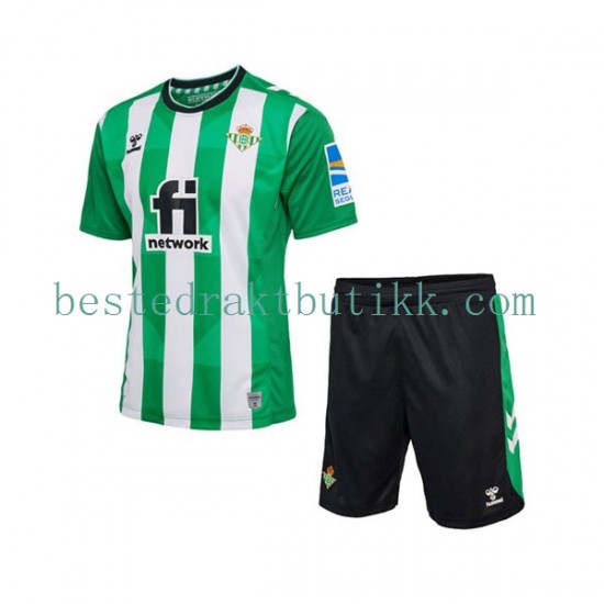 Fotballdrakter Real Betis Hjemmedraktsett 2022-2023 Kortermet til Barn