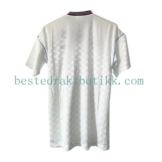 Fotballdrakter West Ham United Retro Bortedraktsett 1989-1990 Kortermet til Herre