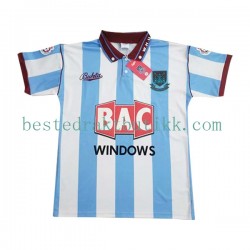 Fotballdrakter West Ham United Retro Bortedraktsett 1991-1992 Kortermet til Herre