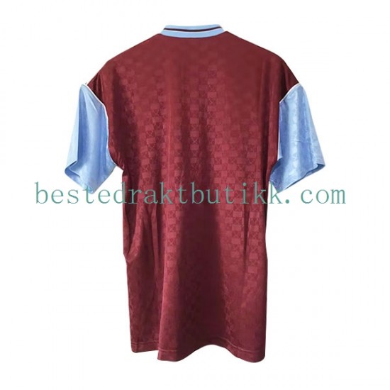 Fotballdrakter West Ham United Retro Hjemmedraktsett 1989-1990 Kortermet til Herre