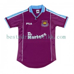 Fotballdrakter West Ham United Retro Hjemmedraktsett 1999-2001 Kortermet til Herre