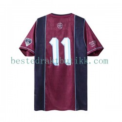 Fotballdrakter West Ham United Iron Maiden Retro Bortedraktsett 2011 Kortermet til Herre