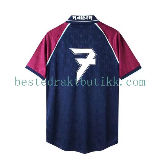 Fotballdrakter West Ham United Iron Maiden Retro Hjemmedraktsett 1999 Kortermet til Herre