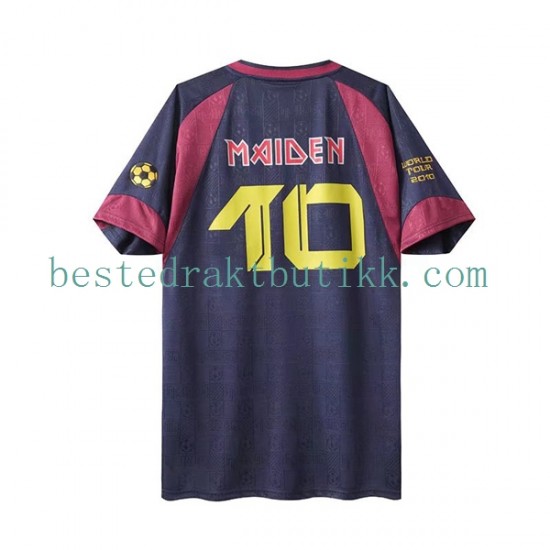 Fotballdrakter West Ham United Iron Maiden Retro Hjemmedraktsett 2010 Kortermet til Herre
