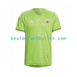 Fotballdrakter Argentina Keeper Bortedraktsett Fotball-VM 2022 Kortermet til Herre