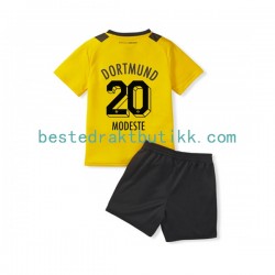 Fotballdrakter Borussia Dortmund Anthony Modeste 20 Hjemmedraktsett 2022-2023 Kortermet til Barn