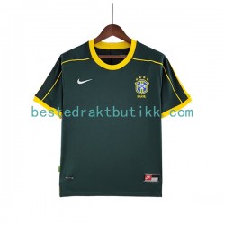 Fotballdrakter Brasil Keeper Retro Bortedraktsett 1998 Kortermet til Herre