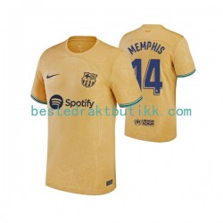 Fotballdrakter FC Barcelona Memphis Depay 14 Bortedraktsett 2022-2023 Kortermet til Herre