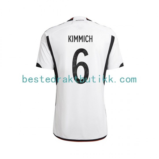 Fotballdrakter Tyskland Joshua Kimmich 6 Hjemmedraktsett Fotball-VM 2022 Kortermet til Herre