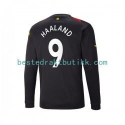 Fotballdrakter Manchester City Haaland 9 Bortedraktsett 2022-2023 Langermet til Herre