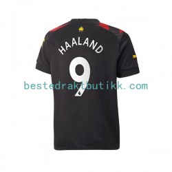 Fotballdrakter Manchester City Haaland 9 Bortedraktsett 2022-2023 Kortermet til Herre