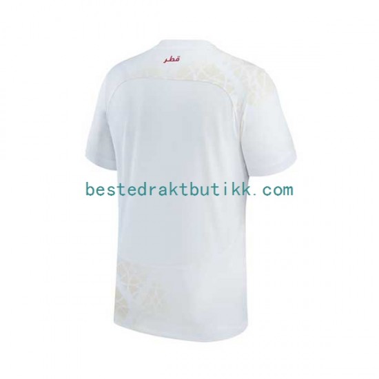 Fotballdrakter Qatar Bortedraktsett Fotball-VM 2022 Kortermet til Herre