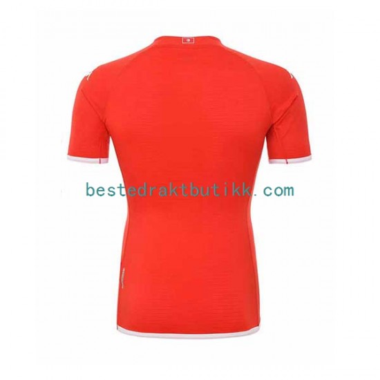 Fotballdrakter Tunisia Hjemmedraktsett Fotball-VM 2022 Kortermet til Herre