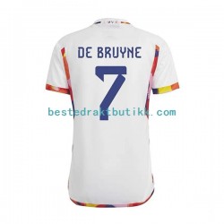 Fotballdrakter Belgia De Bruyne 7 Bortedraktsett Fotball-VM 2022 Kortermet til Herre