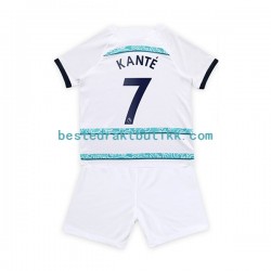 Fotballdrakter Chelsea Kante 7 Bortedraktsett 2022-2023 Kortermet til Barn