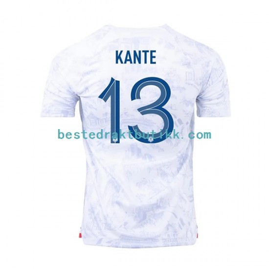 Fotballdrakter Frankrike Kante 13 Bortedraktsett Fotball-VM 2022 Kortermet til Herre
