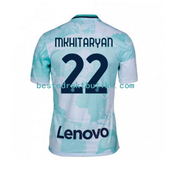 Fotballdrakter Inter Milan Henrikh Mkhitaryan 22 Bortedraktsett 2022-2023 Kortermet til Herre