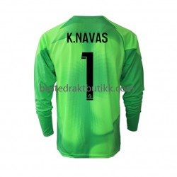 Fotballdrakter Paris Saint-Germain Keylor Navas 1 Keeper Hjemmedraktsett 2022-2023 Langermet til Herre
