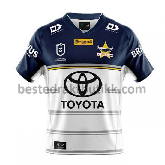 Fotballdrakter North Queensland Cowboys Rugby Bortedraktsett 2021 til Herre