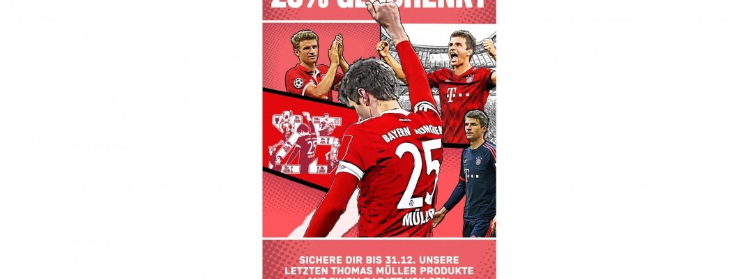 Bayern München har lansert et firedagers salg på Thomas Müller-drakter