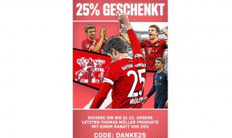 Bayern München har lansert et firedagers salg på Thomas Müller-drakter